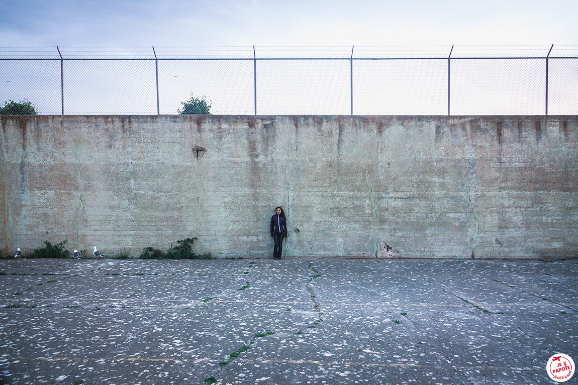 cours de la prison d'alcatraz