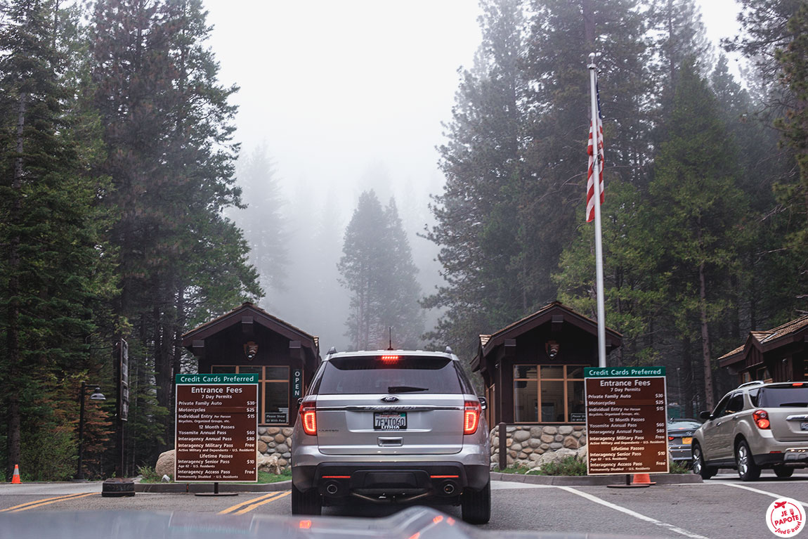entrée Yosemite