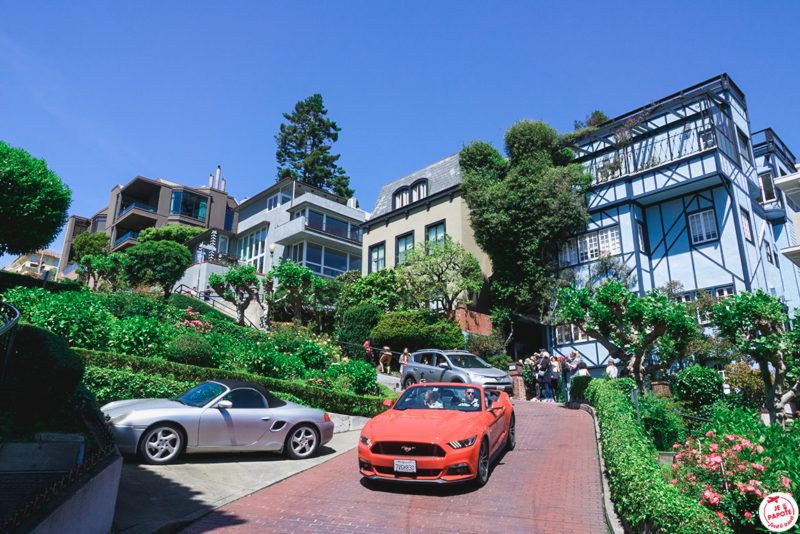 Lombard Street voiture