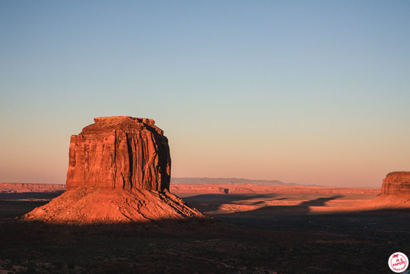 Lookout au coucher du soleil