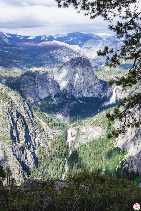 Vue Glacier Point