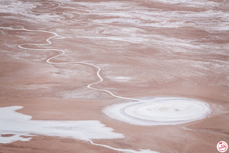 Badwater vue d'en haut