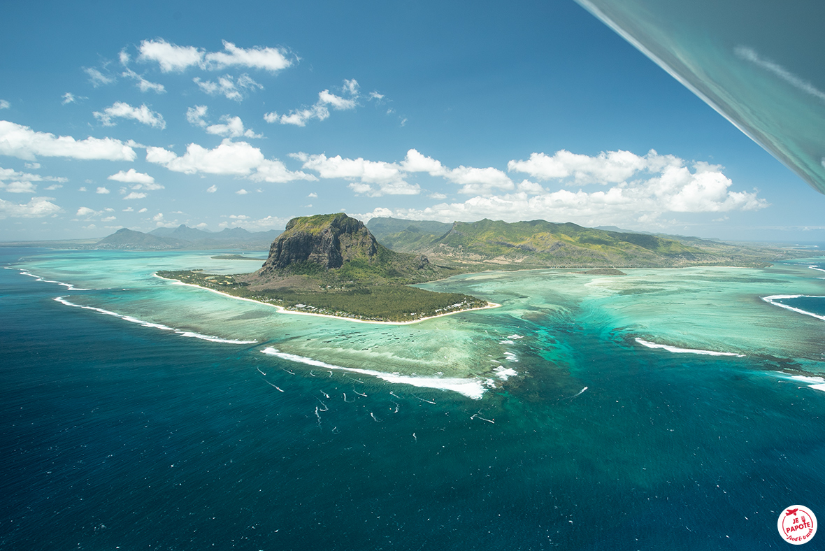 Le Morne vue du ciel