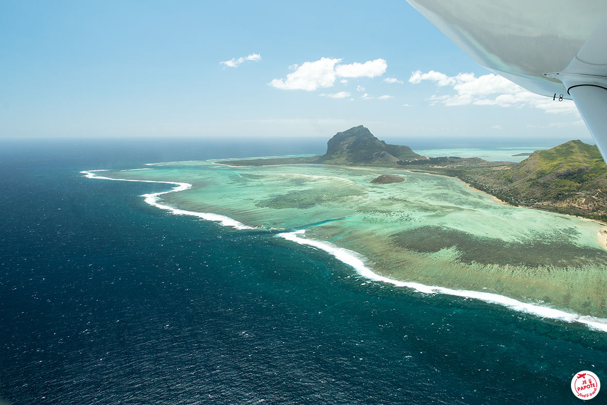 Ile Maurice vue du ciel