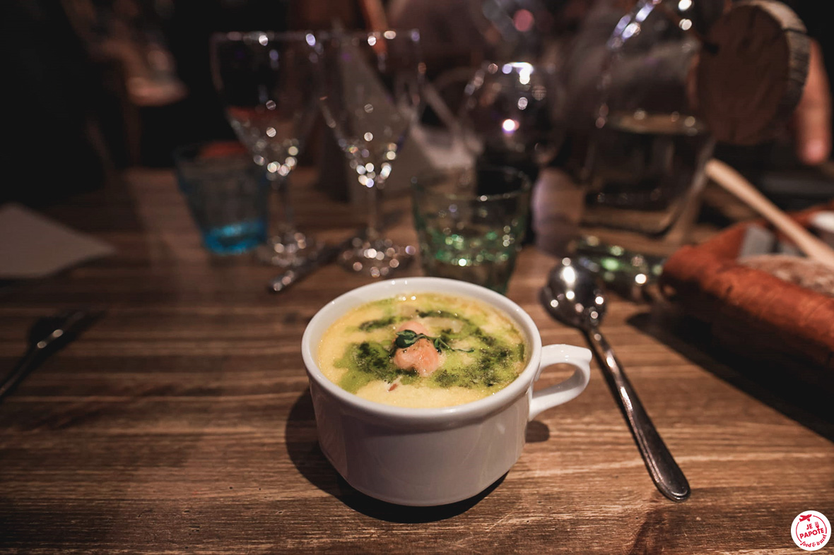 soupe saumon