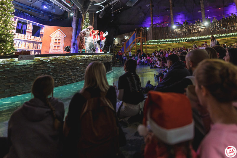 spectacle des elfes santapark