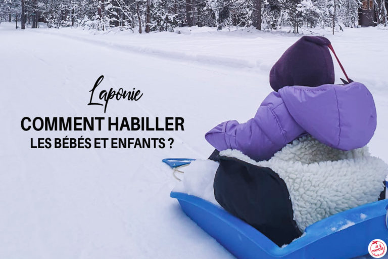 habiller bébé et enfant laponie