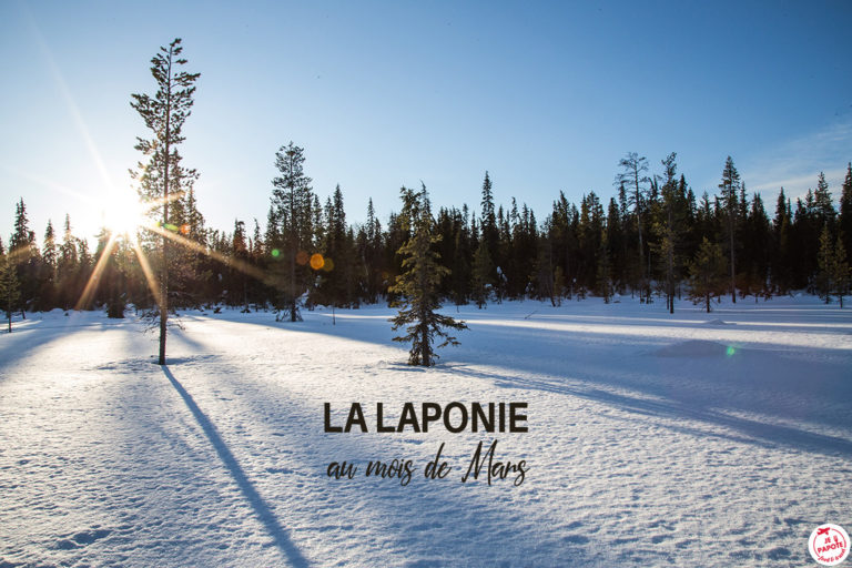 laponie en mars