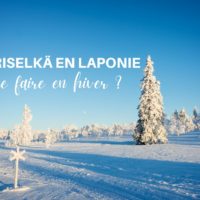saariselka laponie hiver
