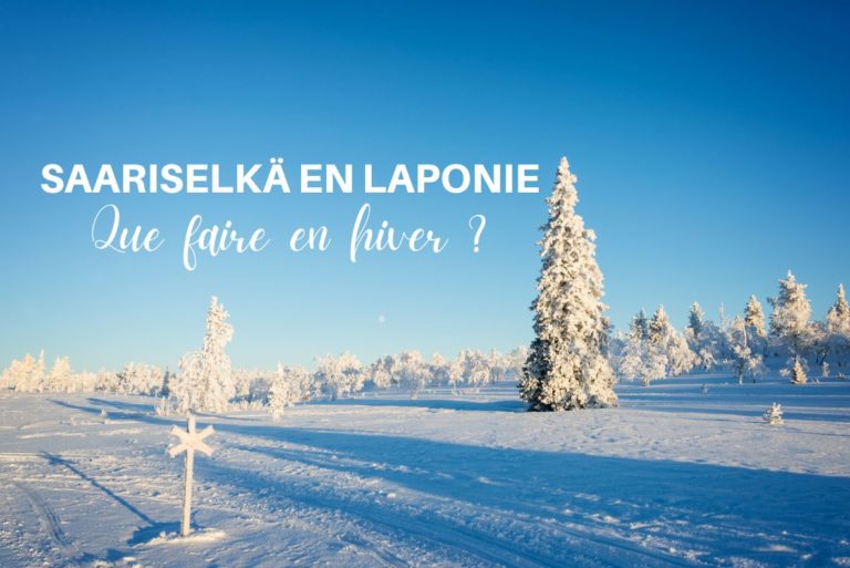 saariselka laponie hiver