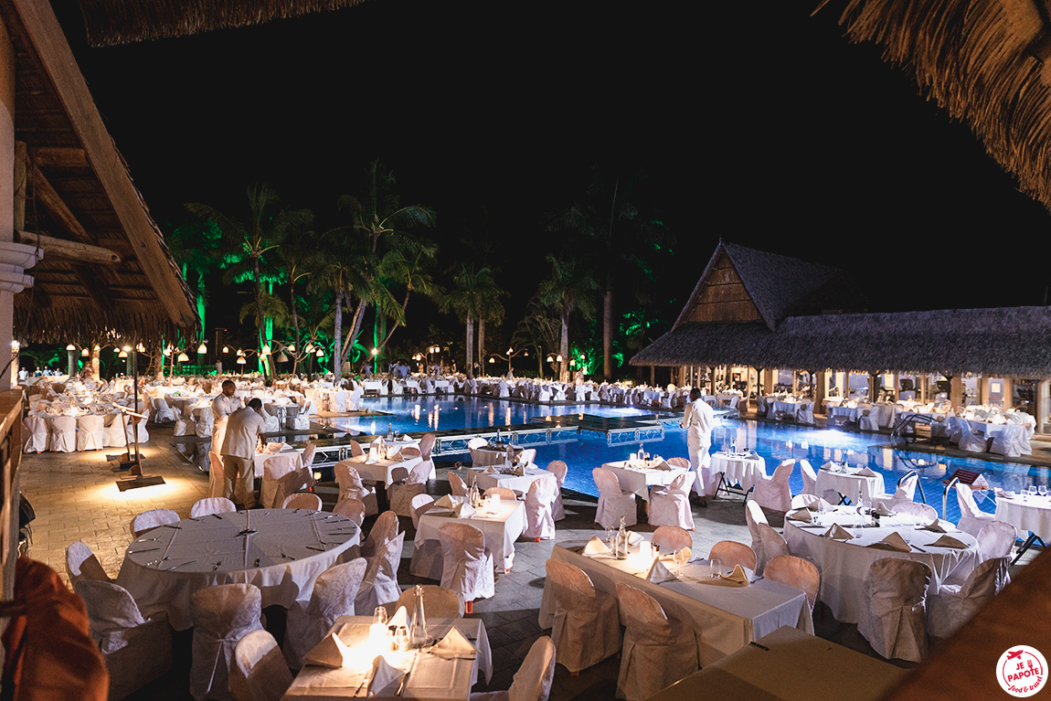 soirée blanche club med la pointe